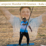 Joaquín Quiroga otra vez campeón en 150 gramos