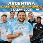 Argentina campeona del mundo de longcasting